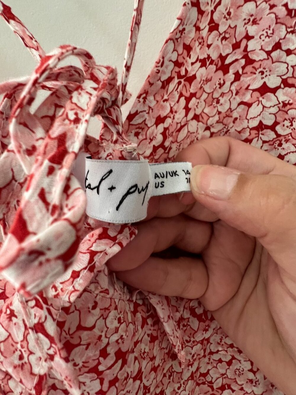 Petal and Pup pink floral dress size 10 - Picture 8 of 13
